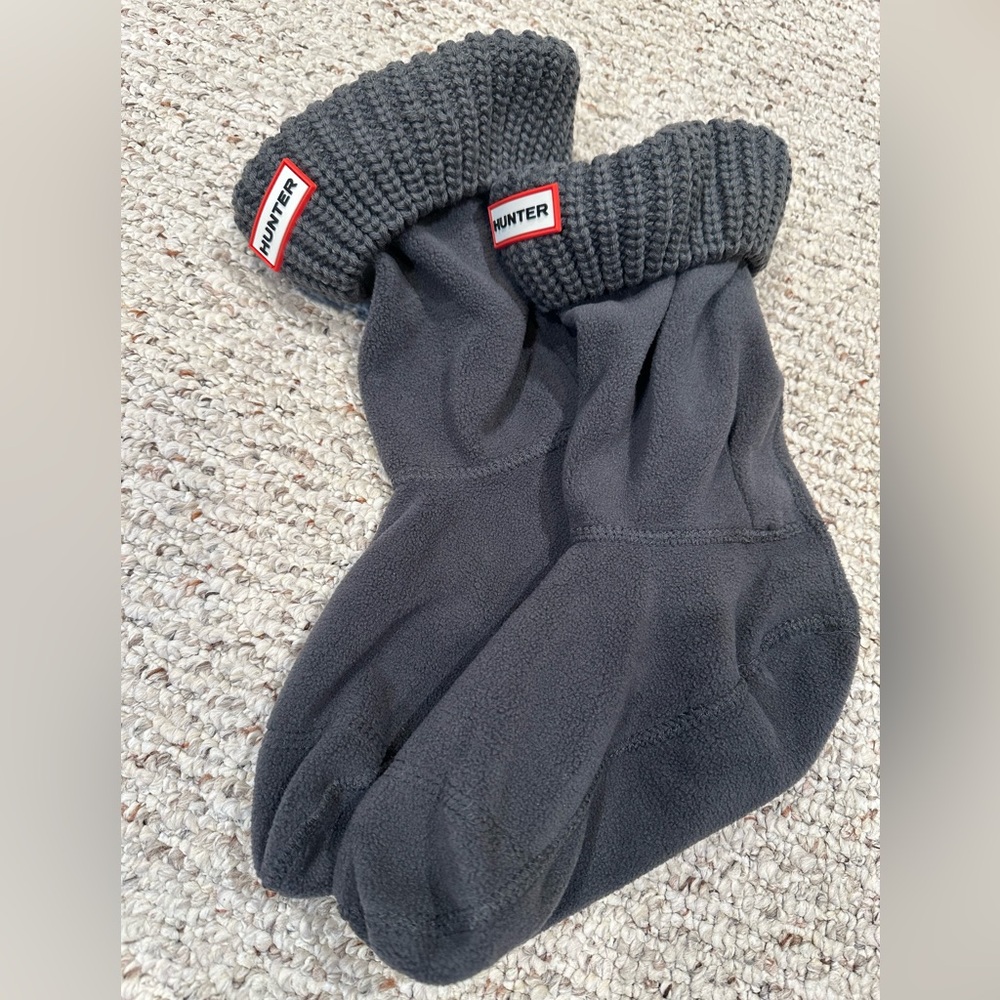 Hunter Original Short Cable Knit Women’s Boot Socks Size L